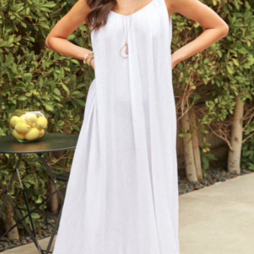 Oriana THE LOW BACK MAXI DRESS